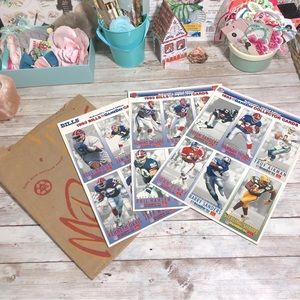 McDonalds Limited Edition 1993 Game Day Collector Cards & McDs Brown Paper Bag